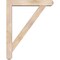 Ekena Millwork Traditional Craftsman Smooth Bracket w/ Offset Brace, Douglas Fir, 5 1/2"W x 30"D x 38"H BKT0604X30X38TRA04SDF - alternate 2